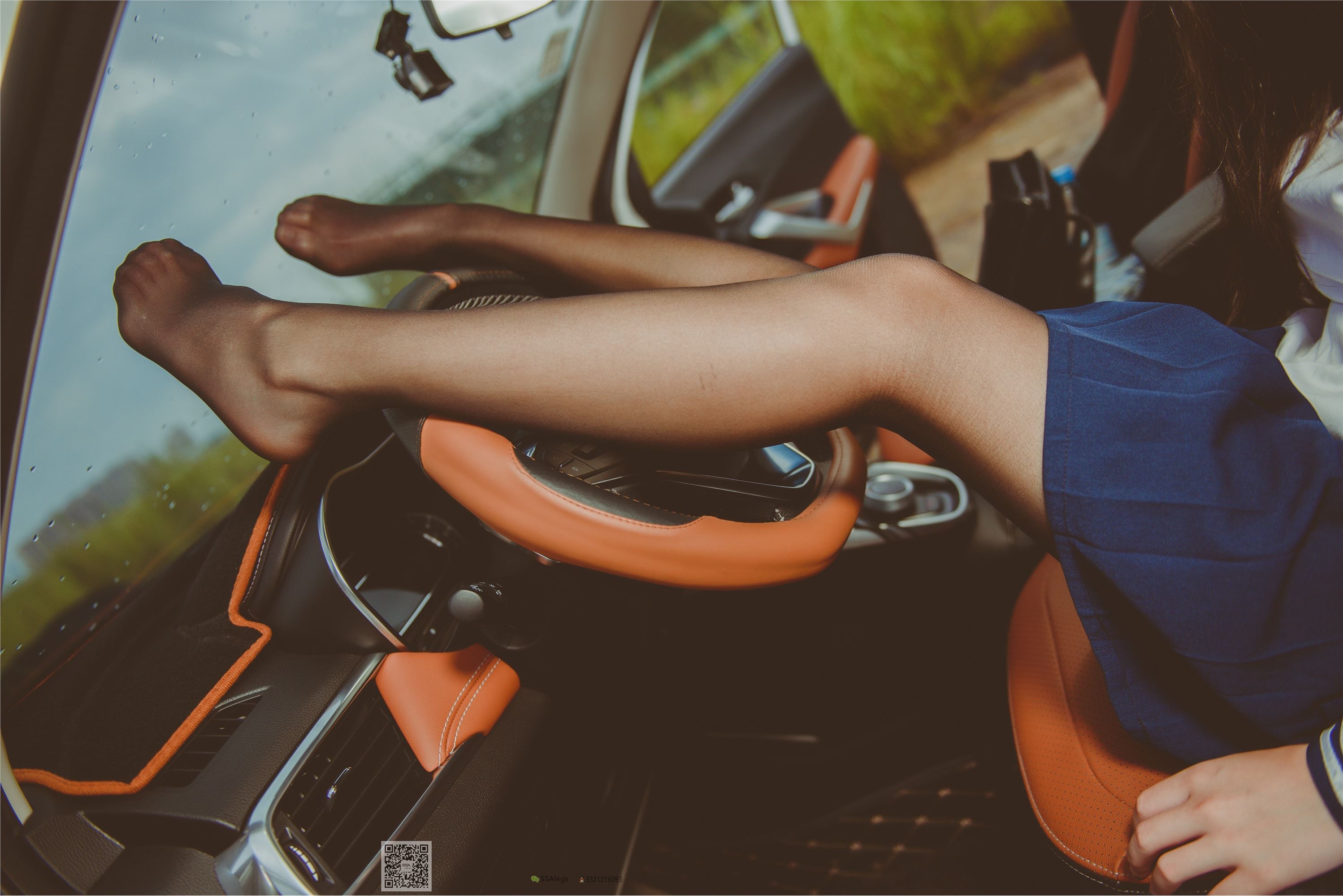 SSA丝社 NO.017 佳佳 小丝妹佳佳练车记